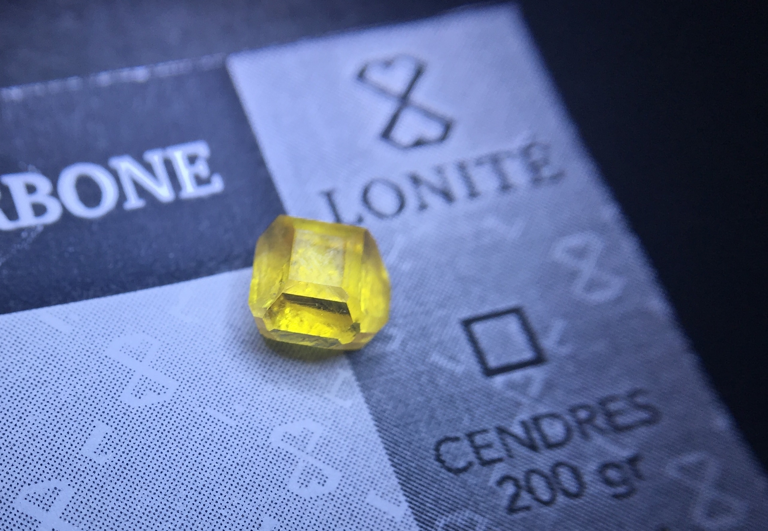 The required human ashes to be made into diamonds.